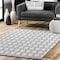 Nuloom Skye Geometric Cotton Flatweave Area Rug 5ft x 8ft HFDV01A-508 - alternate 1